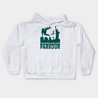 PARKOUR - FREERUNNING - TRACEUR Kids Hoodie